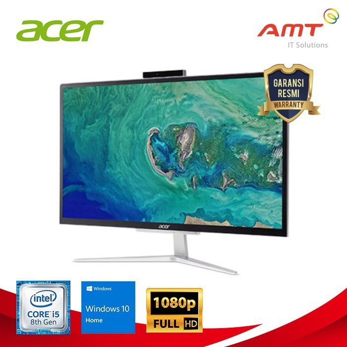 ACER Aspire All In One C24 766 i5-8250U 4GB 1TB 23.8" Win10 OHS FHD IPS NVIDIA