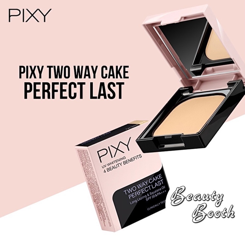 PIXY UV Whitening Two Way Cake Perfect Last