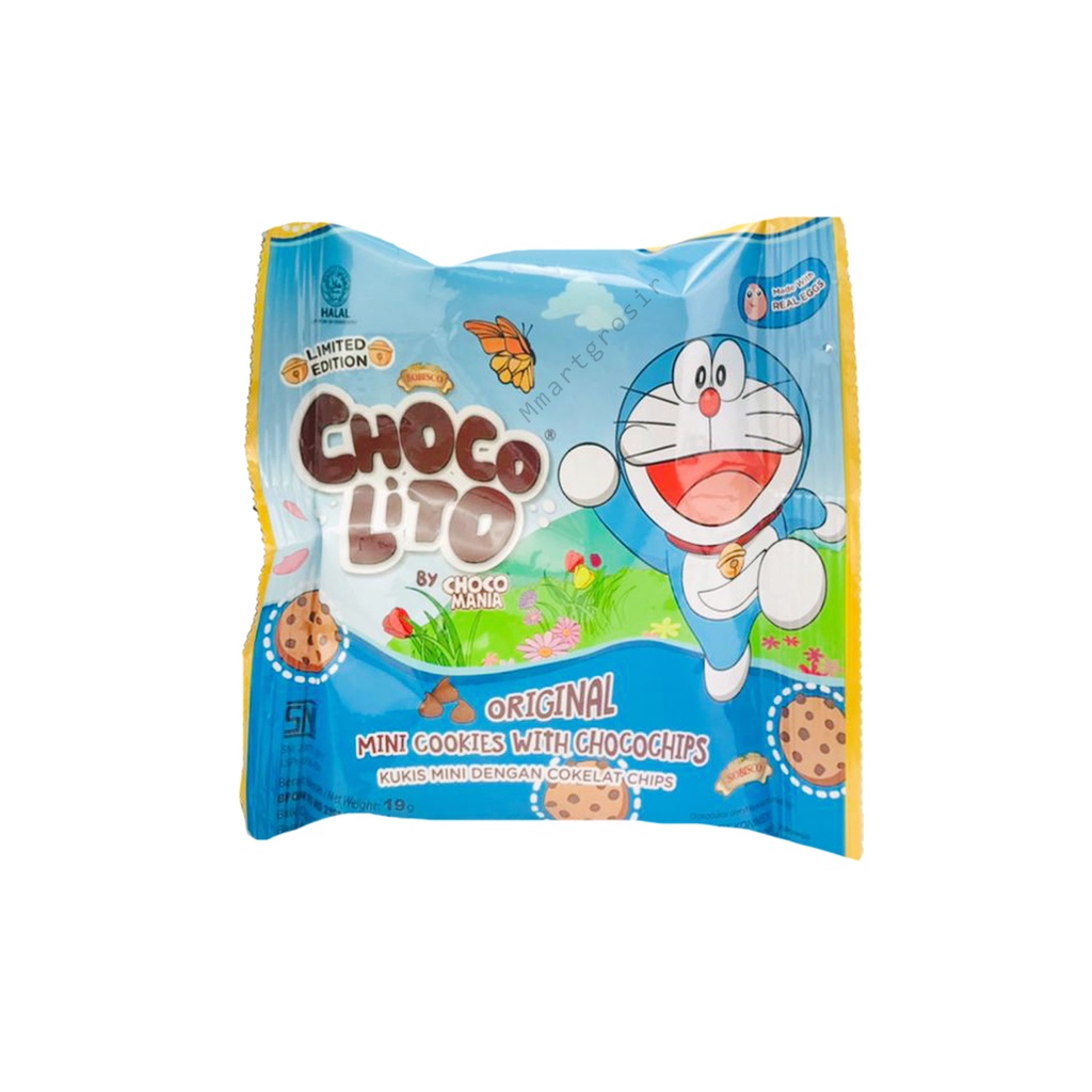 Choco Lito / Mini Kukis / Biskuit rasa Original / 19g