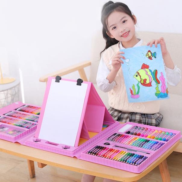 

(B8E3) Mocababy Crayon Set 208pcs / Krayon Mewarnai Anak 208pcs / Pensil Warna Set 208pcs Crayon 208 PCS Set Pensil Warna Pastel Pensil Minyak warna untuk Melukis dan mewarnai //Hadir@lagi
