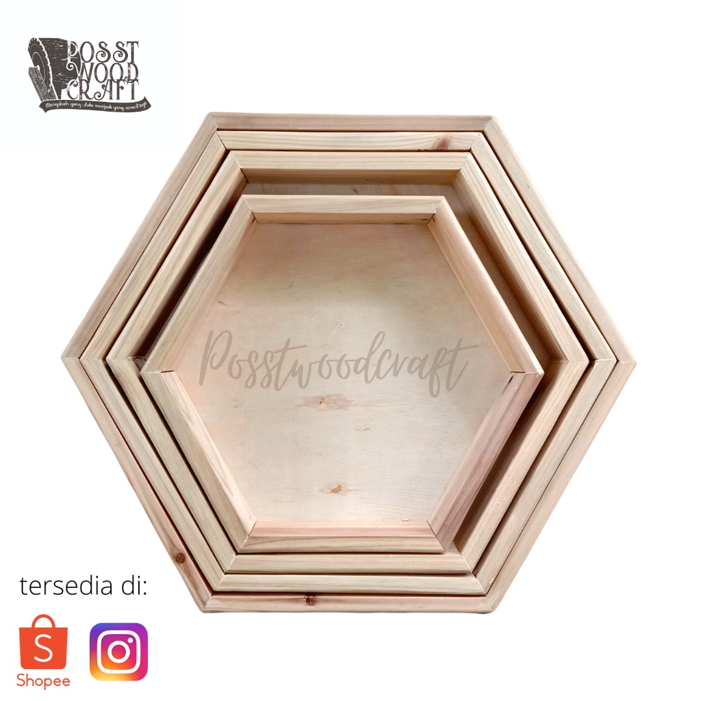 POSST Baki Hataran/Baki seserahan Hexagonal