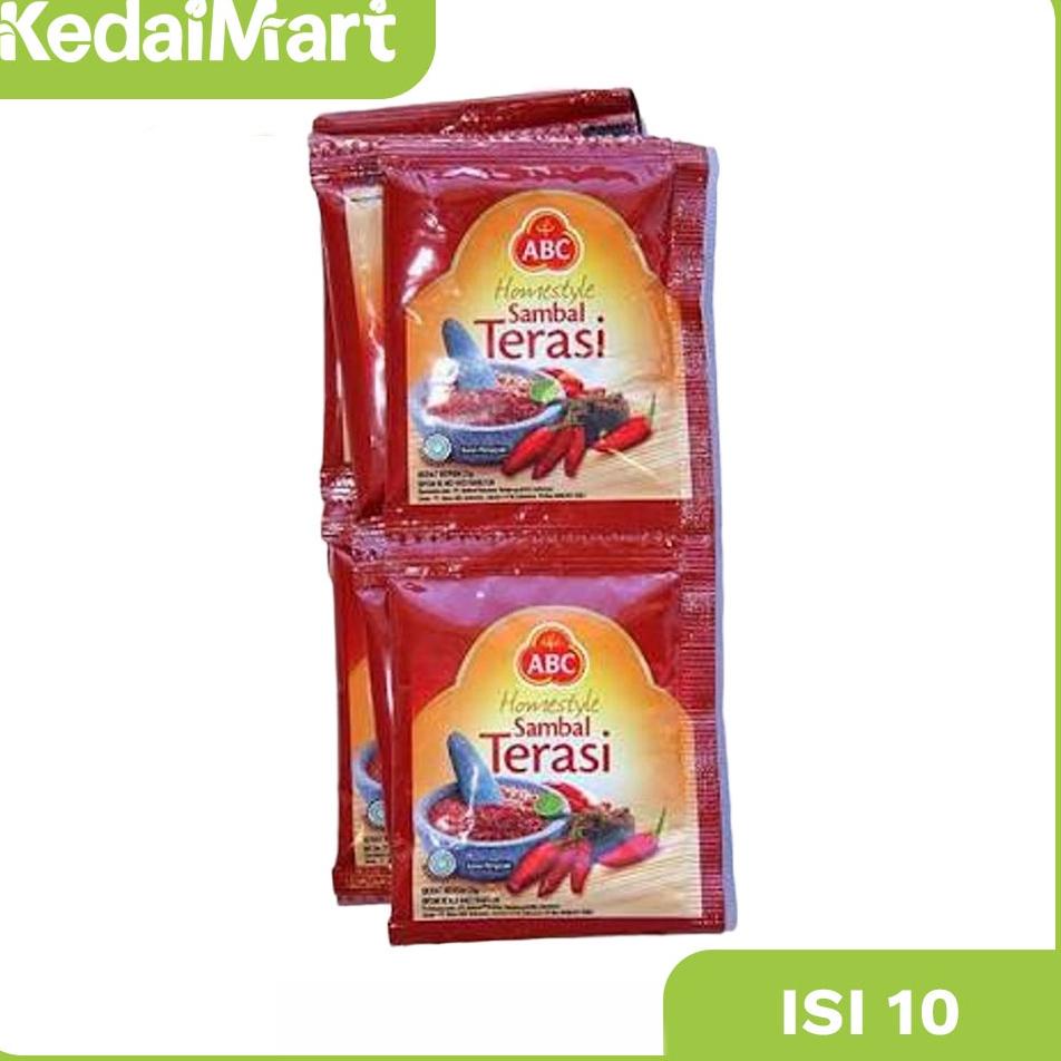 

Discount Today || InY ABC Sambal Terasi Sachet 10 x 20 Gram ||Hadir@Lagi