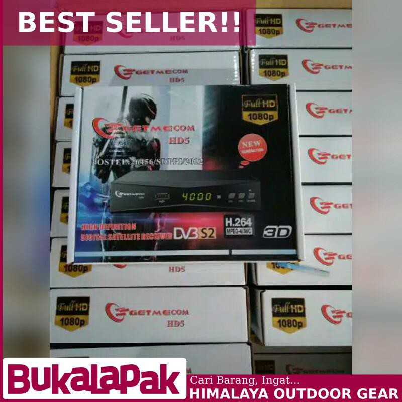 TERPERCAYA Receiver Parabola Getmecom HD5 Robocop MPEG 4 Tandberg Bisskey Power Vu Ccamd Usb Network