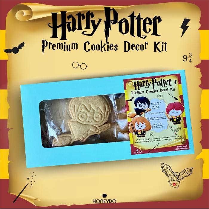 

Kue Kering / Honeydo Cookies Decor Kit Harry Potter (Cookie Siap Dekorasi)