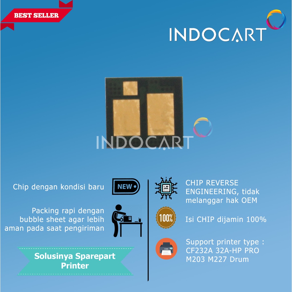 Chip CF232A 32A-HP PRO M203 M227 Drum-23K