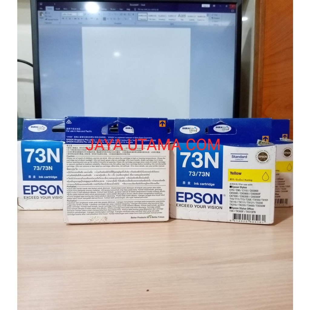 TINTA EPSON 73N YELLOW ORIGINAL (EXP)