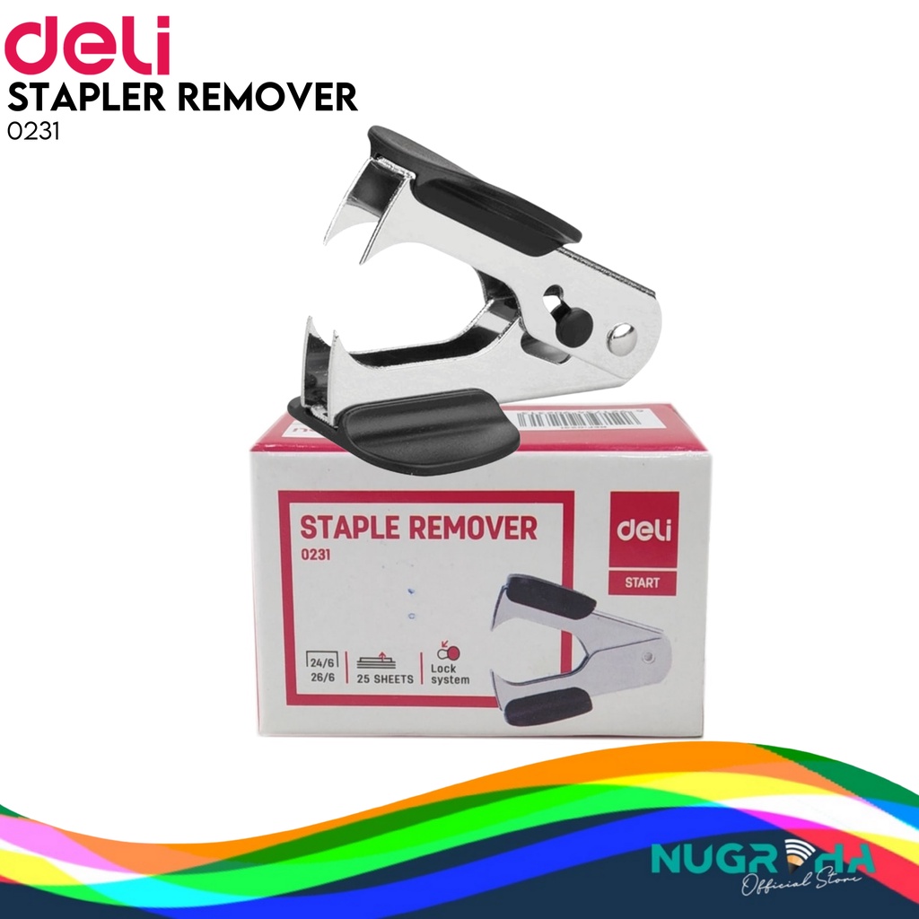 

PENCABUT STAPLES / STAPLE REMOVER DELI 0231