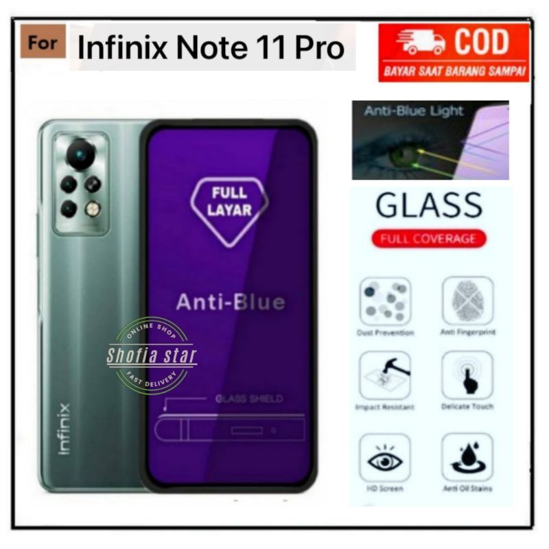 PAKET 2IN1 case INFINIX NOTE 11 PRO Soft Case Slim Premium Protect Camera+Tempered Glass Anti Radiasi