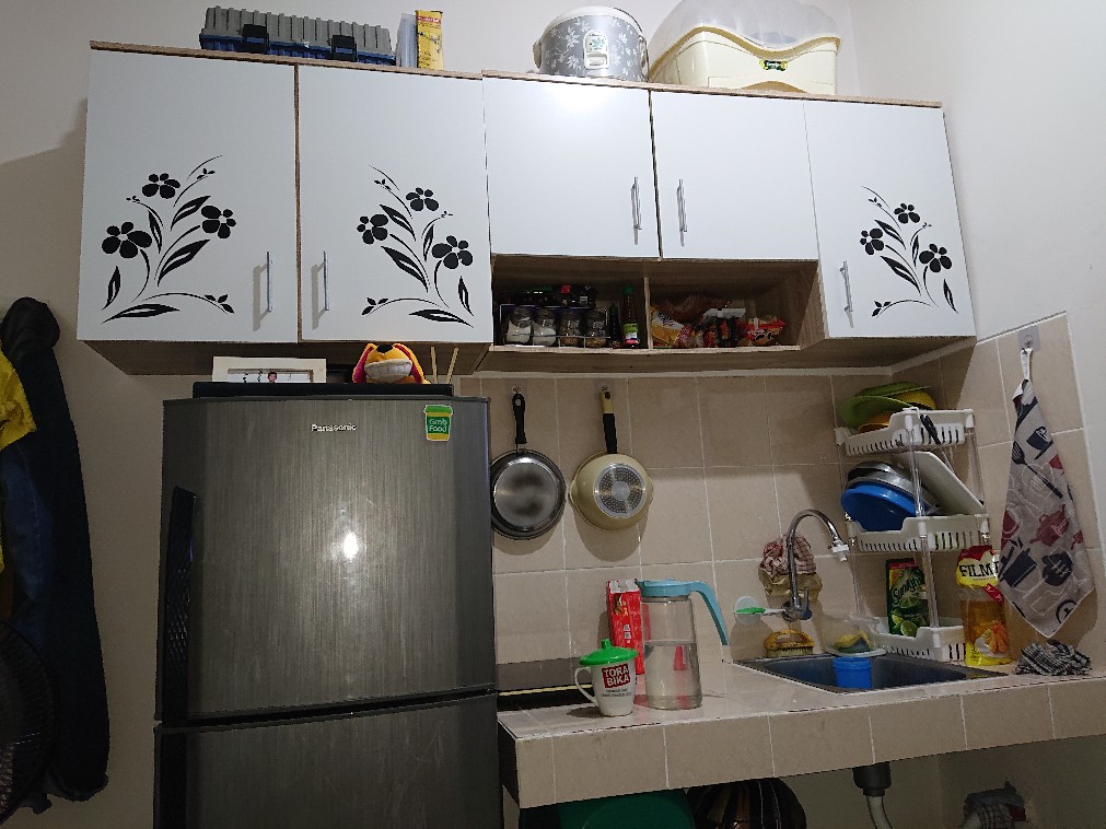 Kitchen Set Lemari Dapur Atas 2 Pintu Metropolis - Cargo Gosend