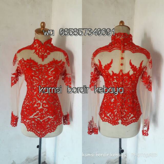 kebaya tile stik premium