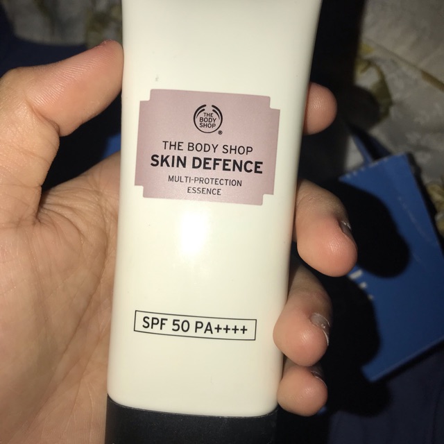Sunblock the body shop