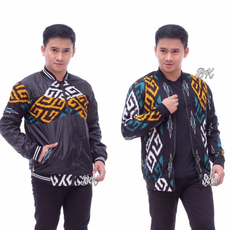 JACKET BATIK BOLAK BATIK