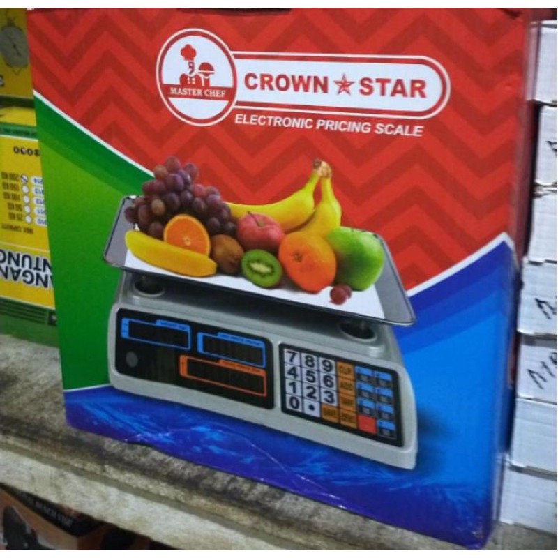 Timbangan digital Crown Star 30 Kg Super Akurat PALING BAGUS