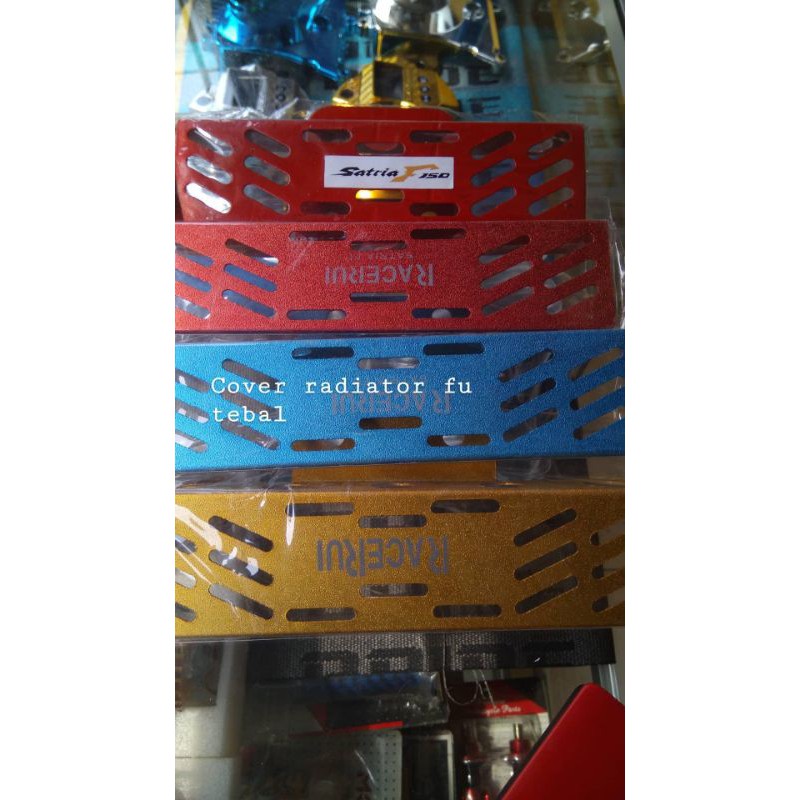 cover radiator Fu karbu tebal