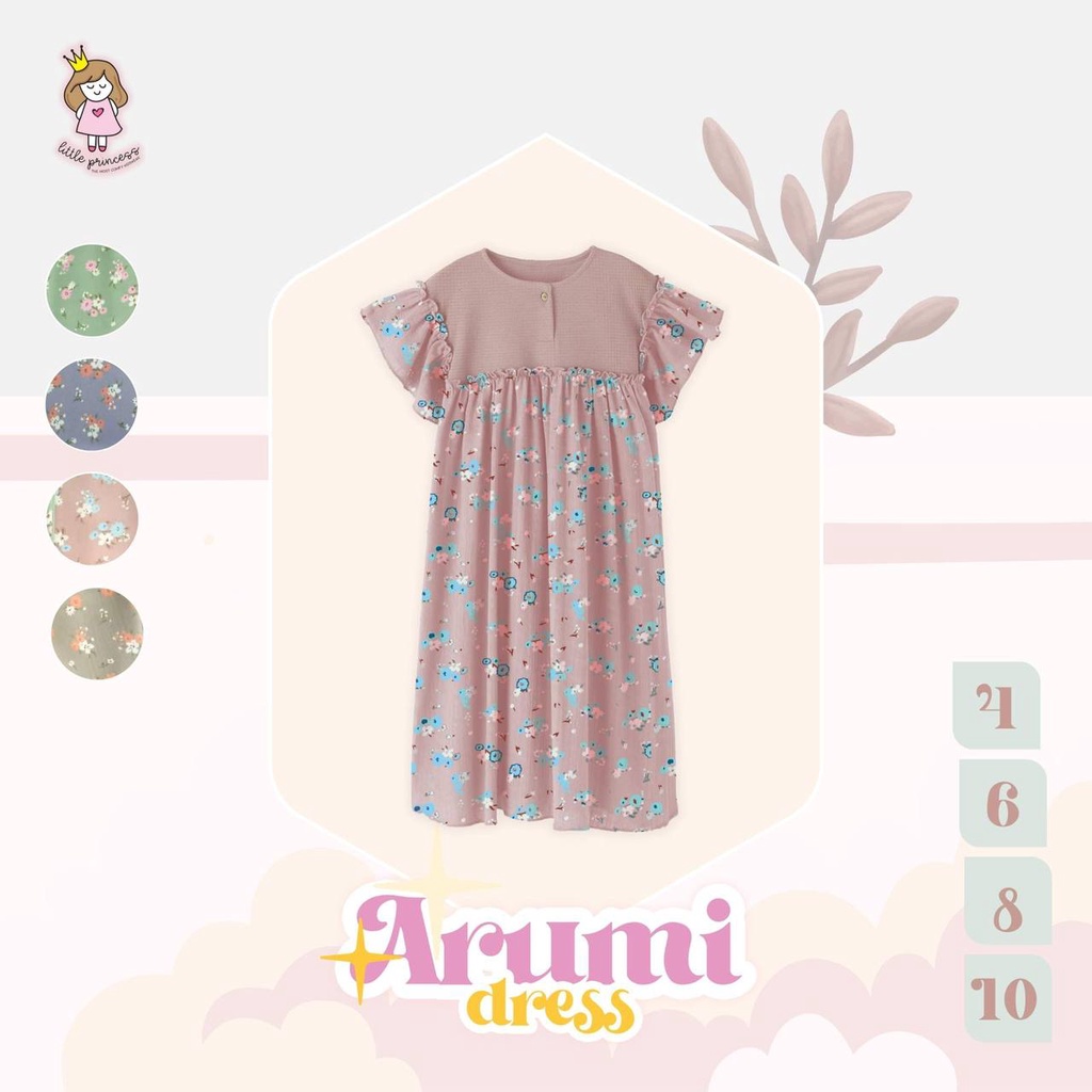 ARUMI DRESS by LITTLE PRINCESS