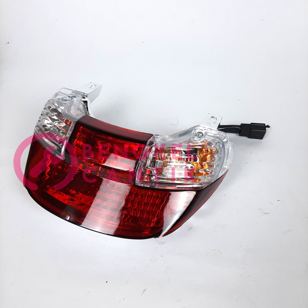 Lampu sen stop belakang rem  VEGA R 2004 / SCORPIO / force 1 ZR (mika+ reflektor+ bohlam) set/ paket