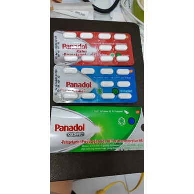 panadol biru merah hijau