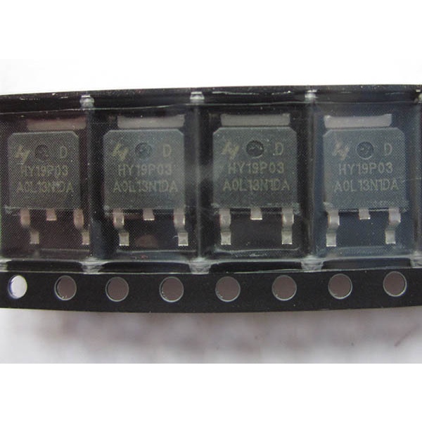 TR. SMD HY19P03D P-channel MOS FET 30V 90A (TO252)