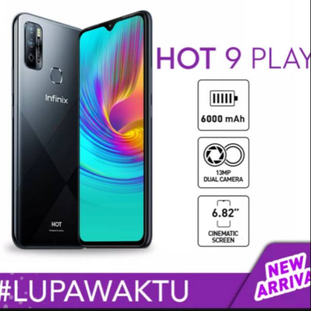 INFINIX HOT 9 PLAY 2 /32GB 100%ORIGINAL GARANSI RESMI