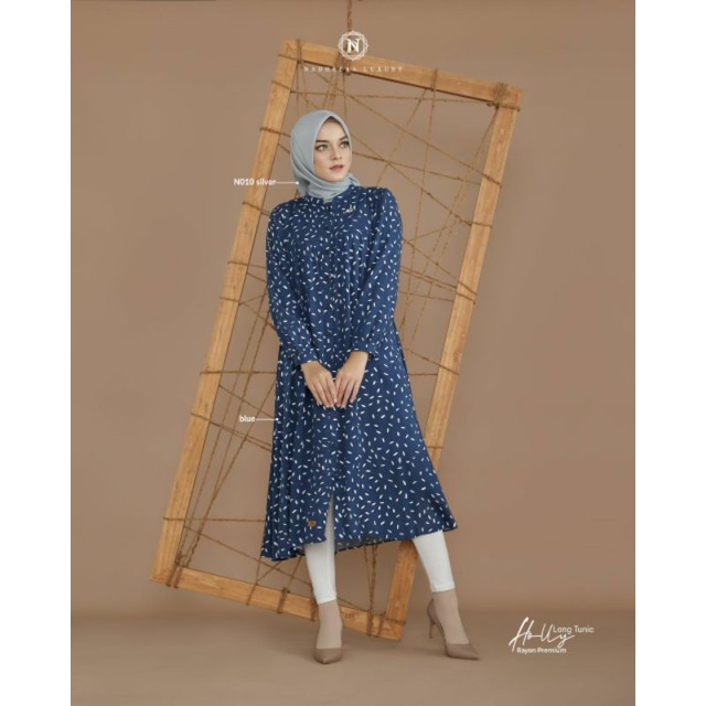 Holly Long Tunic By Nadheera Luxury