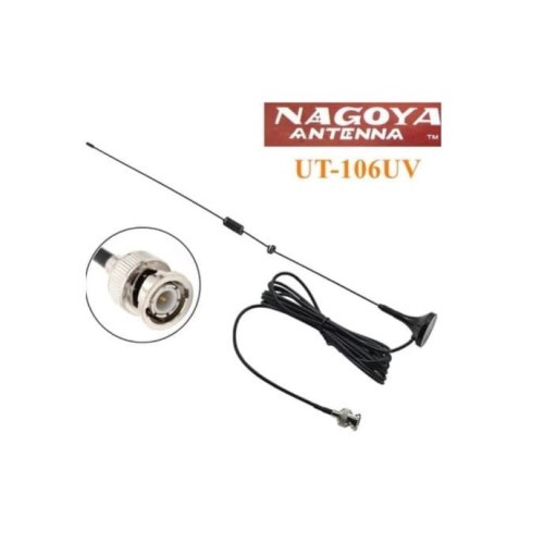 Nagoya UT-106UV Antena HT Mobil Dual Band Ori BNC M UT106 UT-106 Icom