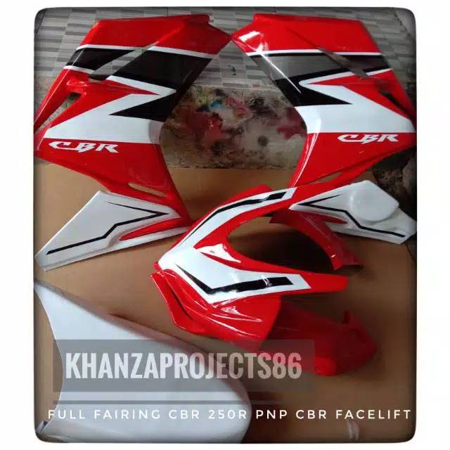 FULL FAIRING DEPAN CBR 250RR PNP CBR150R FACELIFT/CBR150R LOKAL/CB150R NEW/CB150R OLD