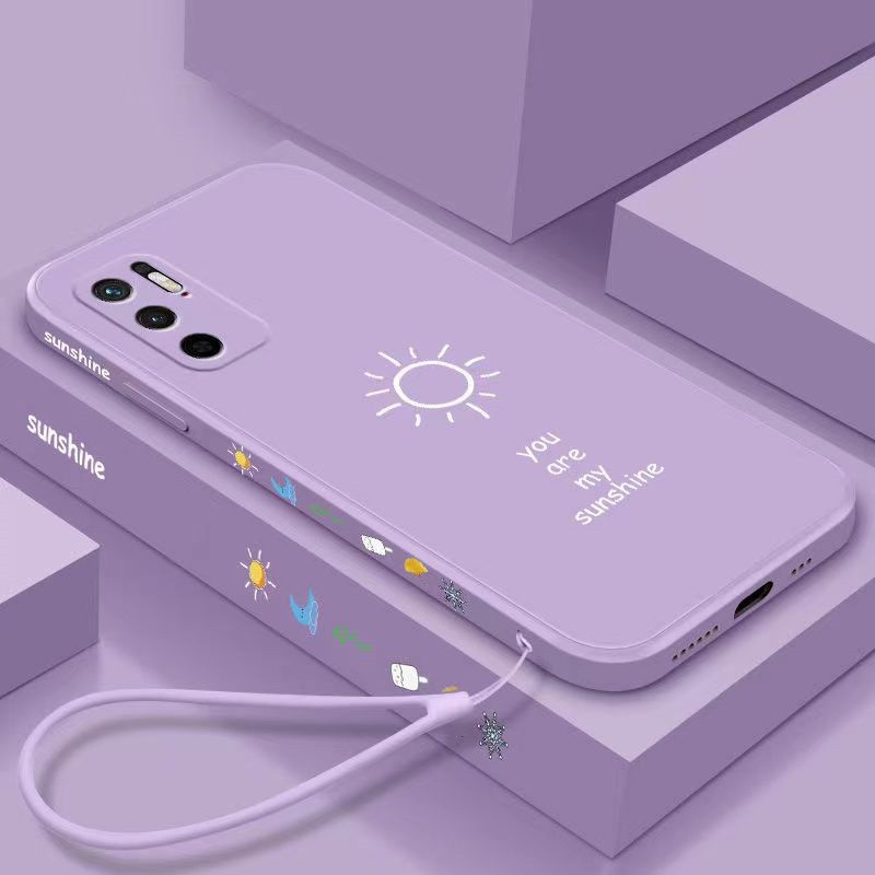 Case Oppo A16 A74 A95 4G A54 Tali Motif Sunshine Silikon Printing Terbaru Casing Soft Case Pelindung Kamera Handphone-4