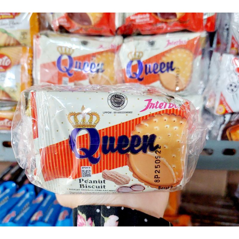 Queen / Quick Sandwich Biskuit 12 gr x 10pcs