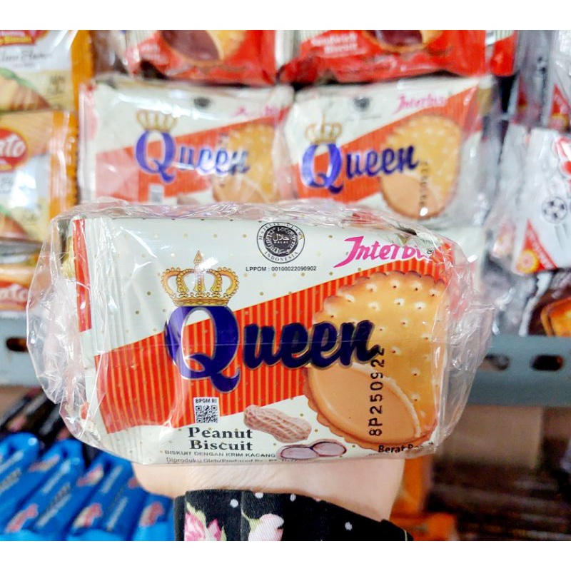 Queen / Quick Sandwich Biskuit 12 gr x 10pcs