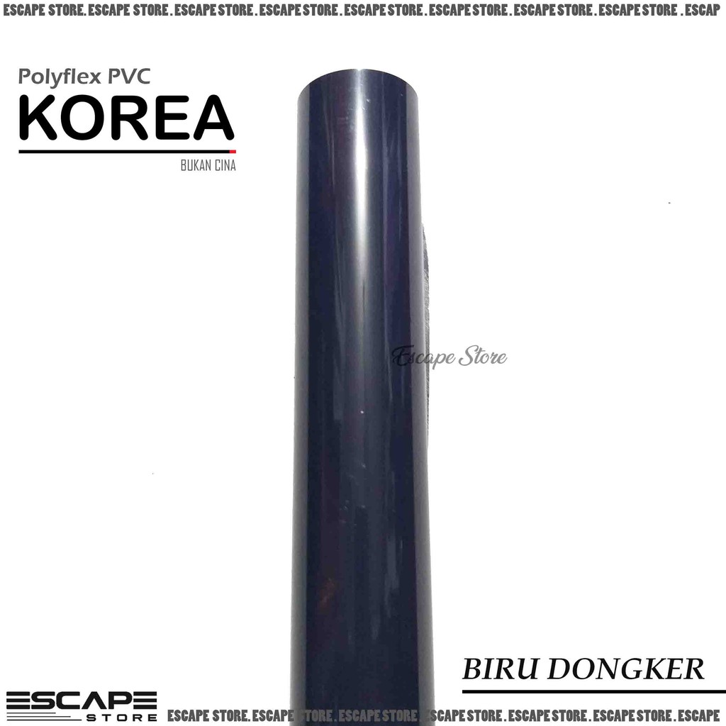 Polyflex PVC Korea . Poliflex PVC Korea Meteran Murah - Biru Dongker