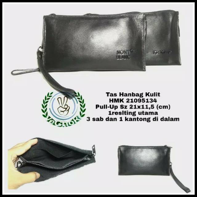 Dompet Tas Tangan Handbag Kulit Sapi Asli - Kickers