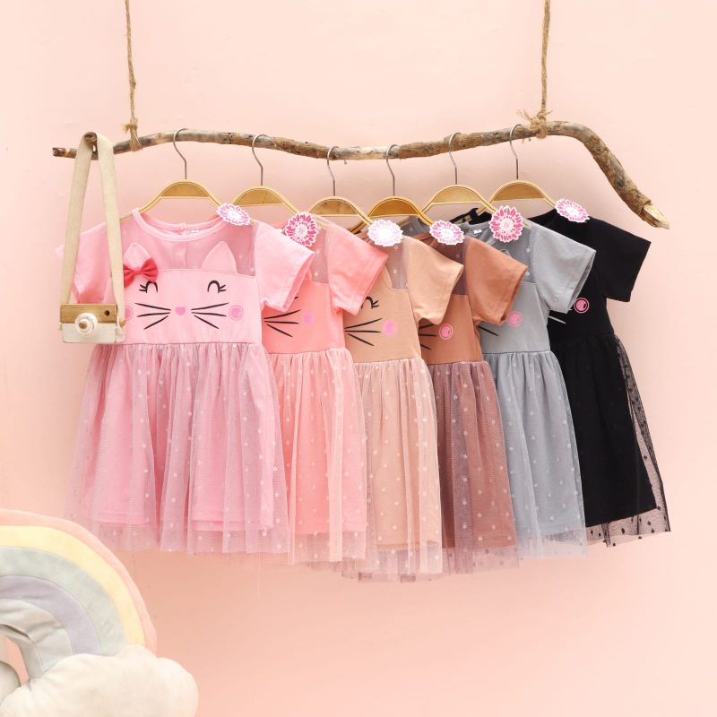 READY DRESS TULE DOTY SIZE 1-5 TH
