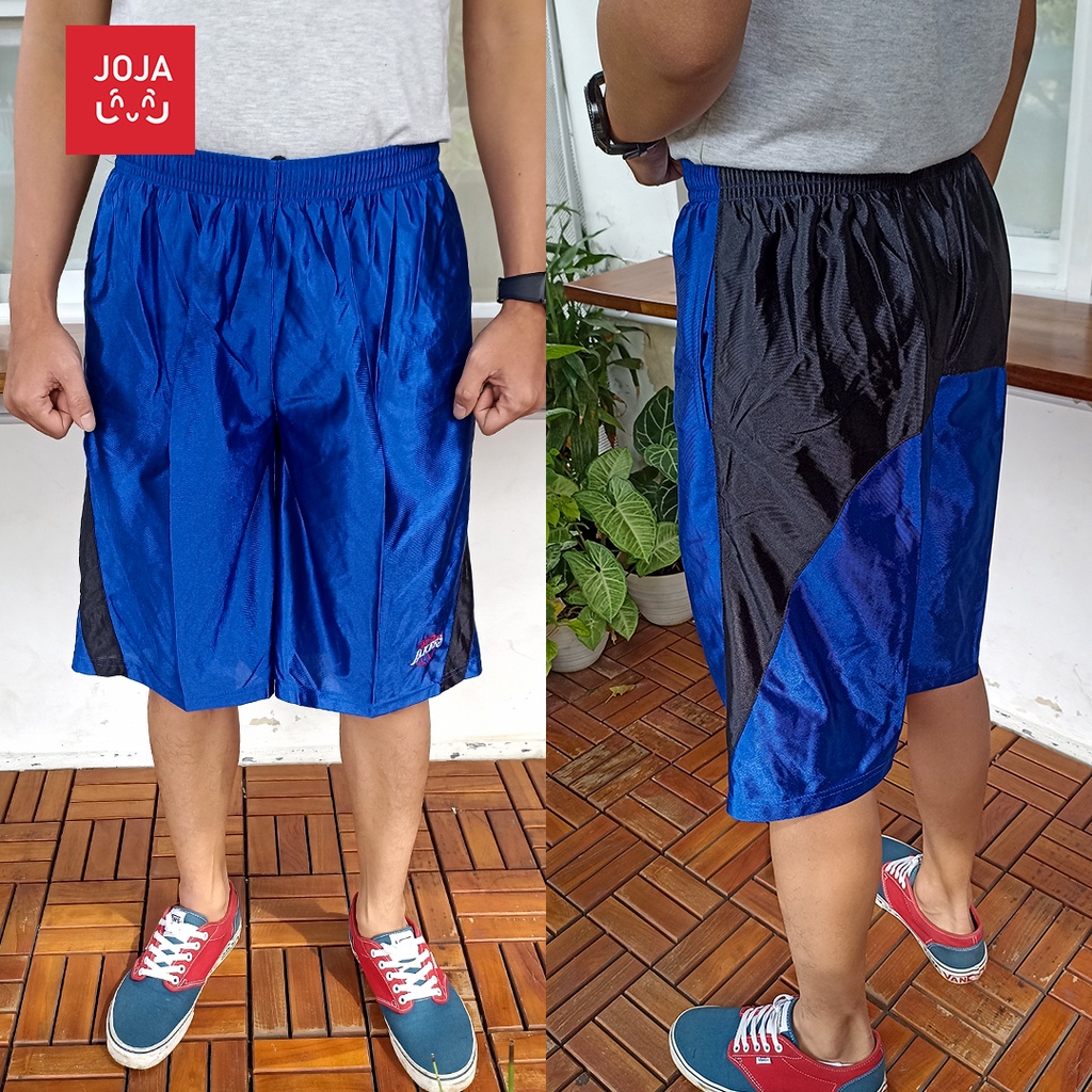 CELANA PENDEK PRIA KOLOR COWOK JUMBO