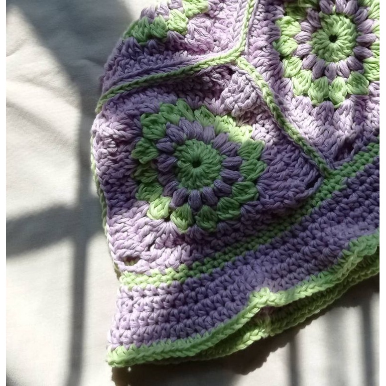 Joy's HELLO Crochet Hat
