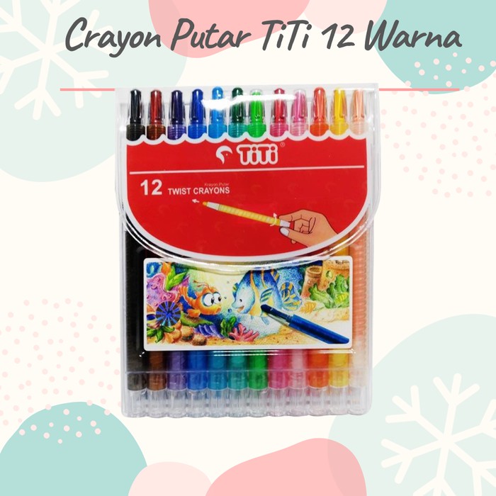 

Crayon Putar TiTi 12 Warna