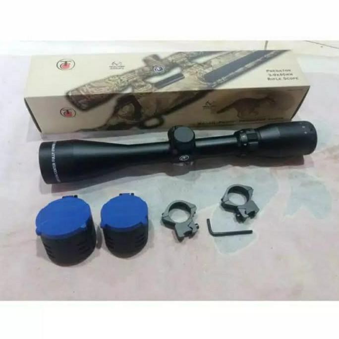 Teleskop Thomson Predator TC 3-9×40 Flip biru HK