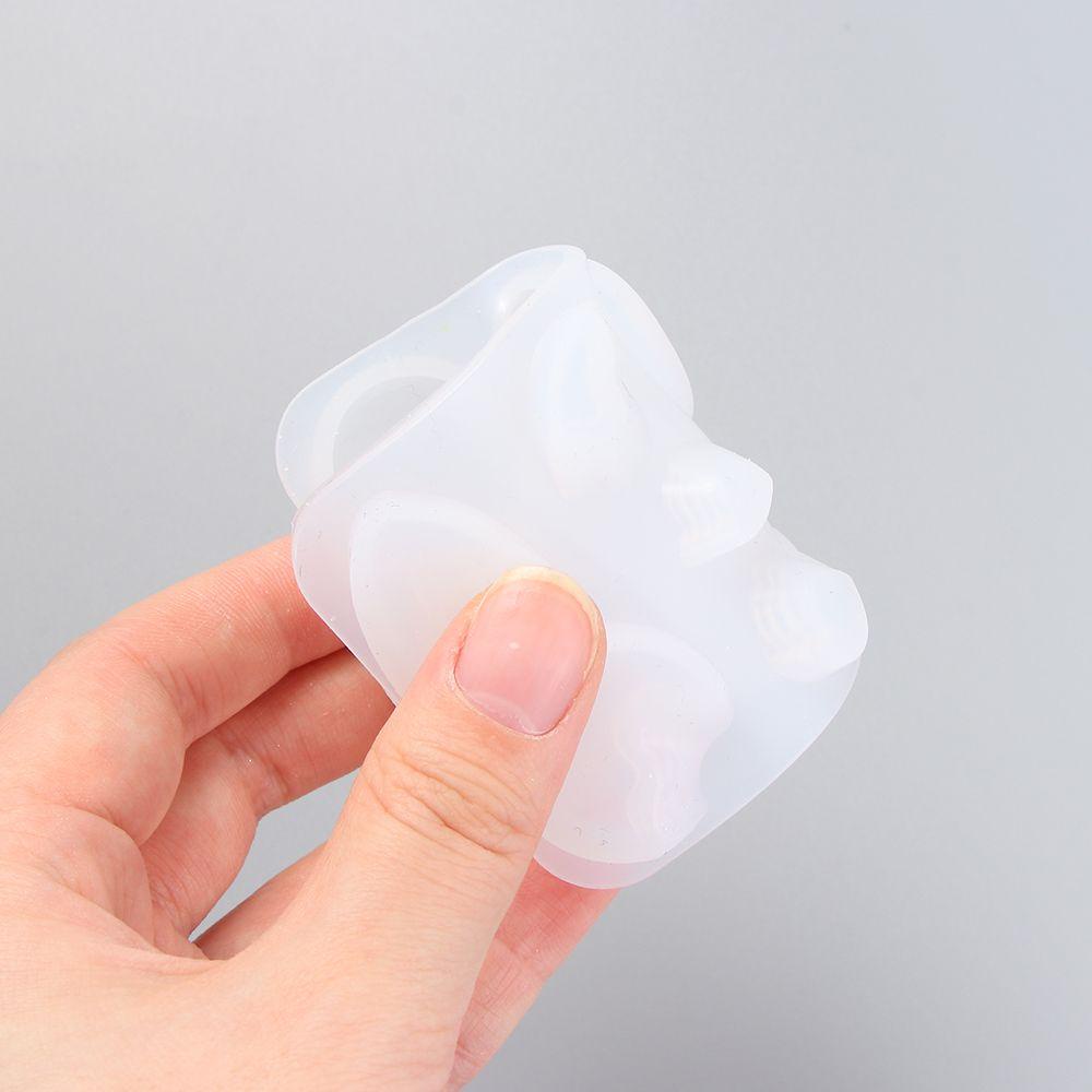 R-flower Resin Cetakan Gantungan Kunci Mini Island Crystal Jewelry Making Tools