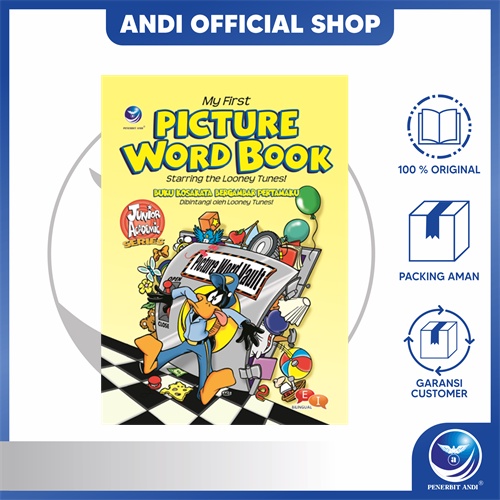 Penerbit Andi - Buku My First Picture Word Book Starring The Looney Tunes, Buku Kosakata Bergambar P