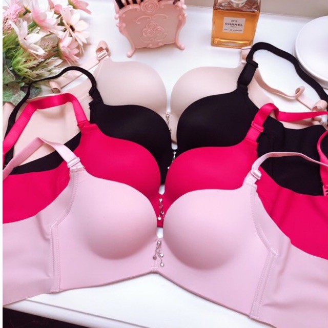 Bra Seamless (K-L27) Pakaian dalam wanita tanpa kawat busa push up (Tebal)