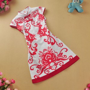 CHEONGSAM QIPAO ANAK UNTUK ACARA PESTA BATIK PREMIUM