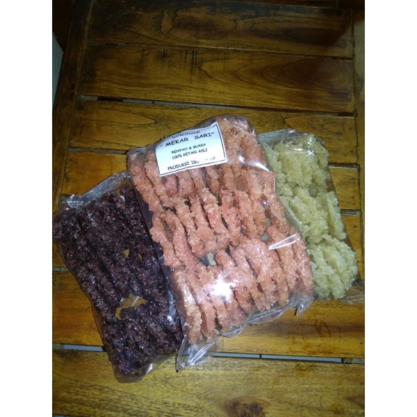 

RENGGINANG MENTAH " MEKAR SARI " BANDUNG 500GR