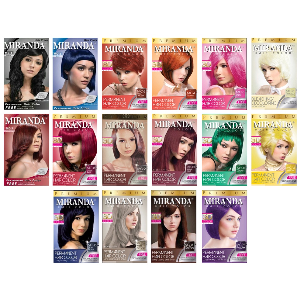 MIRANDA HAIR COLOR - PEWARNA RAMBUT - HAIR COLOR