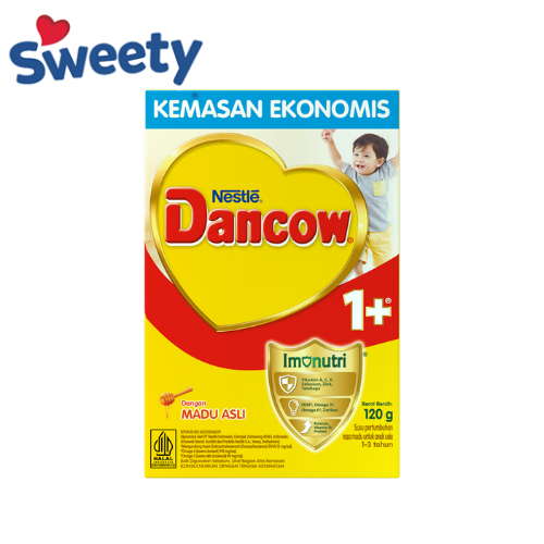 [GIFT] Nestle DANCOW 1+ Madu Susu Pertumbuhan Anak 1-3 Tahun Box 120g