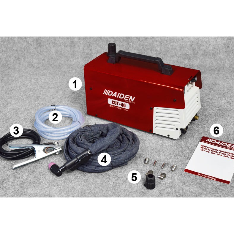 DAIDEN POTONG PLASMA WELDING CUT 40 INVERTER TRAFO LAS MESIN LAS CUTTING PLASMA