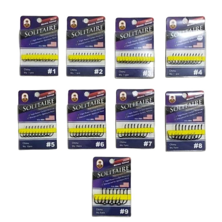 Mata Kail Pancing Captain Solitaire - Tajam dan Kuat