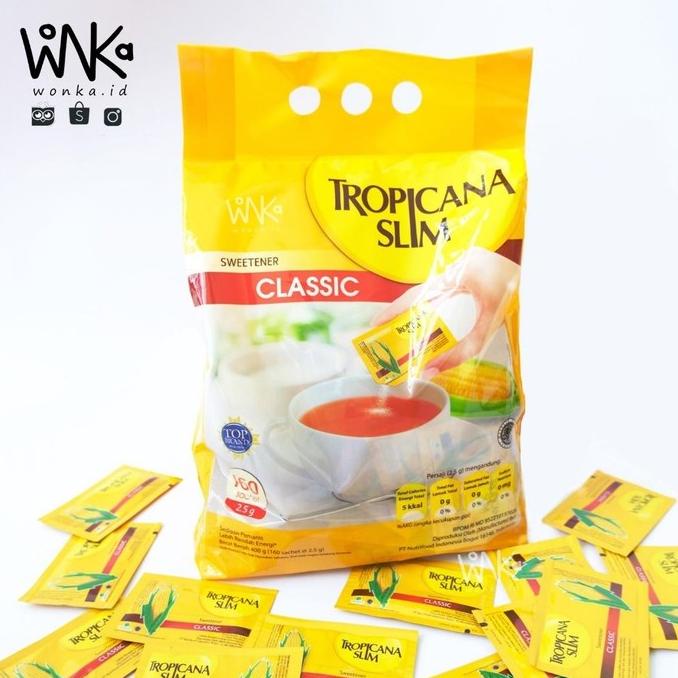 

Tropicana Slim Classic Sweetener 160Pcs Pengganti Gula Untuk Diabetes