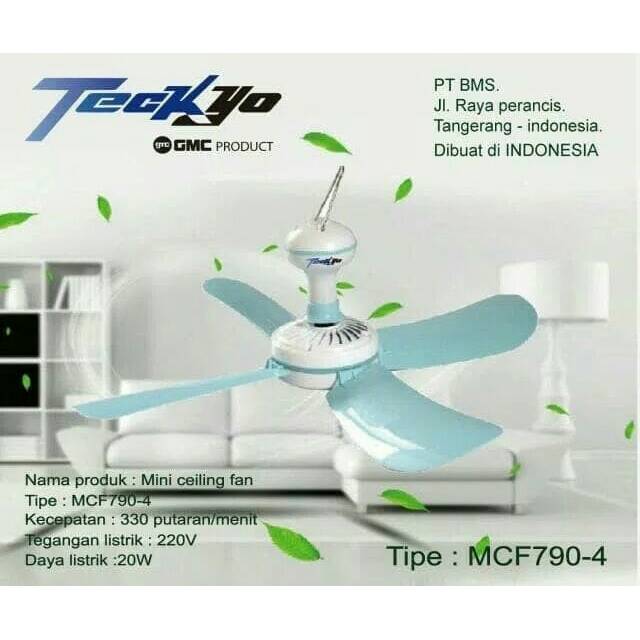 Kipas Angin Gantung Teckyo 790-4 / Ceiling Fan GMC