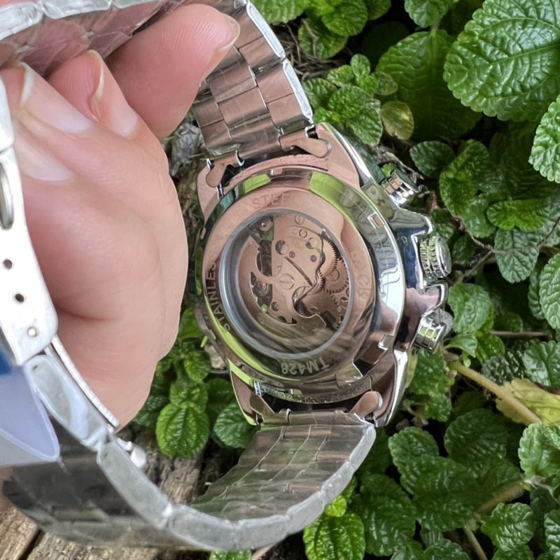 Jam Tangan Pria Keren Automatic Mechanical Winner Sporty Casual