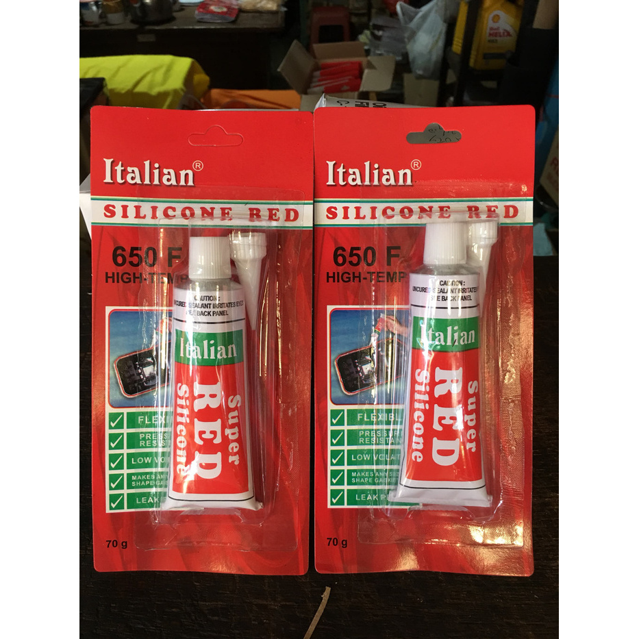 

Lem Silicon Red Silicone High Temp RTV Silicone Lem Paking