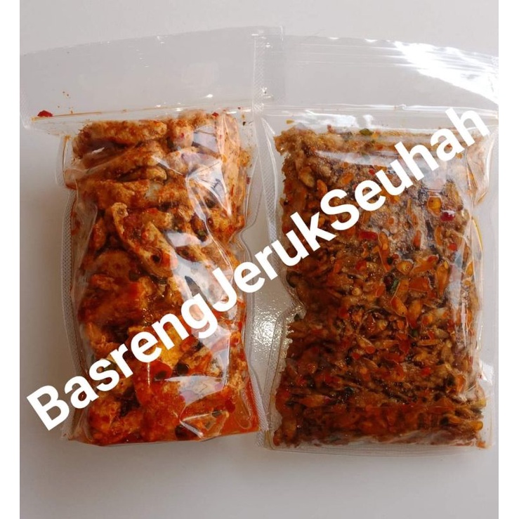 

BASRENG PEDAS BASRENG DAUN JERUK RENYAH GURIH 250gr